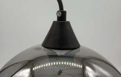 Lampa wisząca LOVE BOMB szara 25 cm ST-5012 smoke