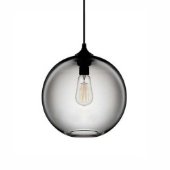 Lampa wisząca LOVE BOMB szara 25 cm ST-5012 smoke