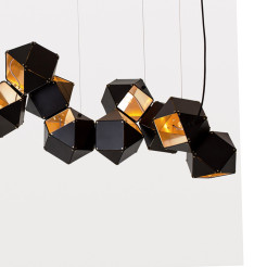 Lampa wisząca -14 czarno złota 142 cm ST-8861-14