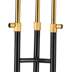 Lampa stojąca -3 czarno złota 180 cm ST-5718-3