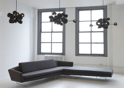 Lampa wisząca -11 czarna 55 cm ST-5335-11