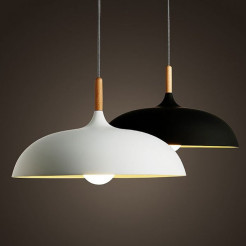 Lampa wisząca SAUCER czarna 45 cm ST-5219 black