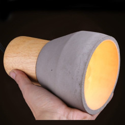 Lampa wisząca CONCRETE szary beton 12 cm ST-5220-grey