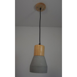 Lampa wisząca CONCRETE szary beton 12 cm ST-5220-grey