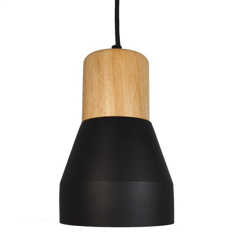 Lampa wisząca CONCRETE czarny beton 12 cm ST-5220-black