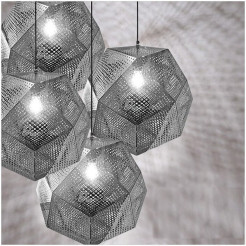 Lampa wisząca  chrom 48 cm ST-5001-L chrome