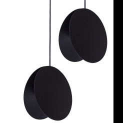 Lampa wisząca  S czarna 23 cm ST-5819 S BLACK