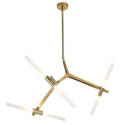 Lampa wisząca -6 złota ST-1001-6 gold