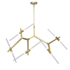 Lampa wisząca -6 złota ST-1001-6 gold