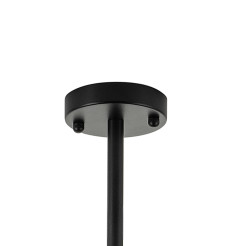 Lampa wisząca -21 bursztynowo czarna 165 cm ST-9047-21