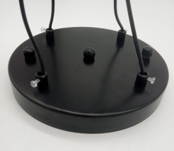 Lampa wisząca -4 czarna 45 cm ST-5961-4