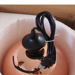 Lampa wisząca MIRROR  - L miedziana 40 cm ST-9021-L  copper