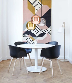 Lampa wisząca MIRROR  - L miedziana 40 cm ST-9021-L  copper