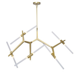 Lampa wisząca -10 złota ST-1001-10 gold