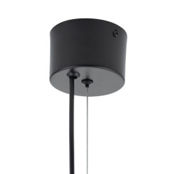 Lampa wisząca  LED szaro złota 25 cm 9969P/A smoky