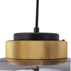 Lampa wisząca  LED bursztynowo złota 25 cm 9969P/A amber