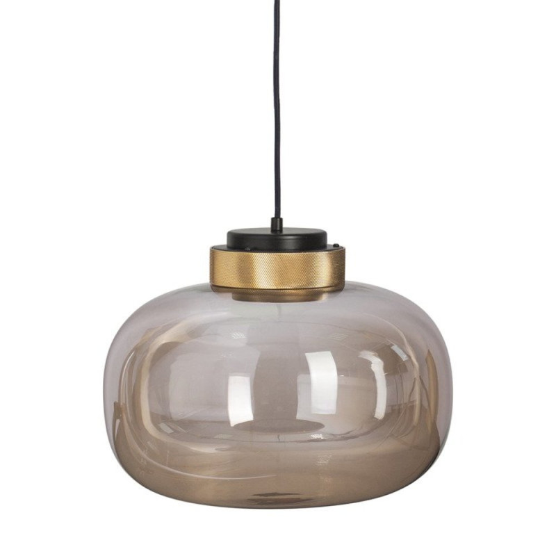 Lampa wisząca  LED bursztynowo złota 35 cm 9969P/B amber