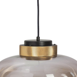 Lampa wisząca  LED bursztynowo złota 35 cm 9969P/B amber