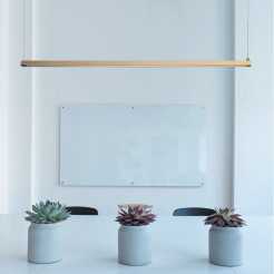Lampa wisząca -100 LED złota 100 cm ST-8960-L100