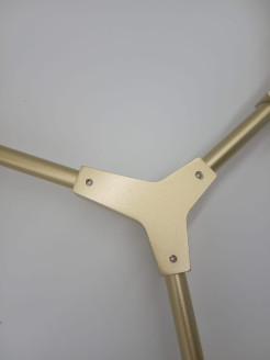 Lampa wisząca -6 złoto transparentna 130 cm ST-1232-6 GOLD transparent