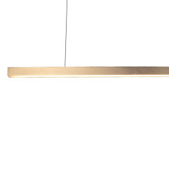 Lampa wisząca  LED złoto czarna 88 cm MD-7014-880