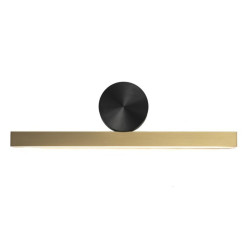 Lampa ścienna  LED złoto czarna 45 cm MD-7014 wall