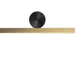 Lampa ścienna  LED złoto czarna 45 cm MD-7014 wall