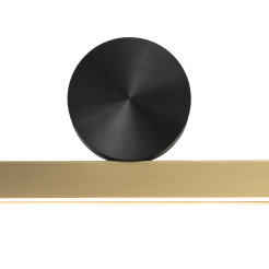 Lampa ścienna  LED złoto czarna 45 cm MD-7014 wall