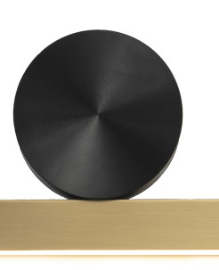 Lampa ścienna  LED złoto czarna 45 cm MD-7014 wall