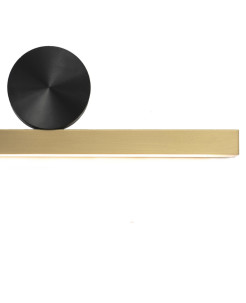 Lampa ścienna  LED złoto czarna 45 cm MD-7014 wall