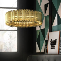 Lampa wisząca MODULAR złota 93 cm XC107 gold