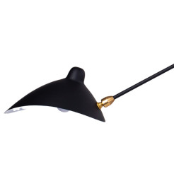 Lampa podłogowa -F1 czarna 160 cm F8701