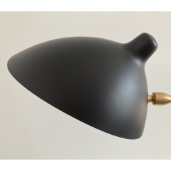 Lampa podłogowa -F1 czarna 160 cm F8701