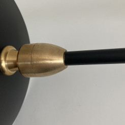 Lampa ścienna -1W czarna 99 cm W8701