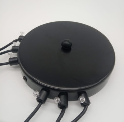 Lampa ścienna -6 WALL czarna XT012-6W