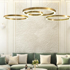 Lampa wisząca  120 LED mosiądz szczotkowany 120 cm ST-8848-120 brass