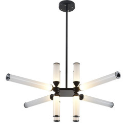 Lampa wisząca -12 LED czarna RH115-12P 