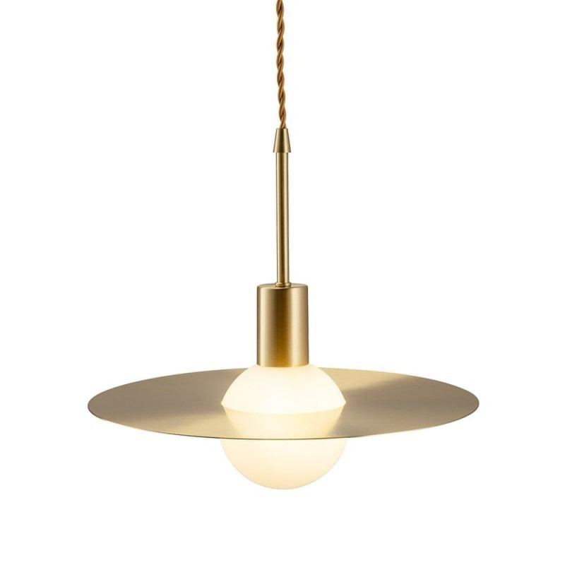 Lampa wisząca JUPITER  złota 30 cm ST-1737M