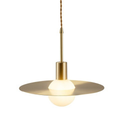 Lampa wisząca JUPITER  złota 30 cm ST-1737M