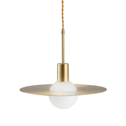 Lampa wisząca JUPITER  złota 30 cm ST-1737M