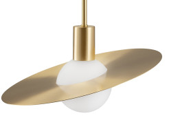Lampa wisząca JUPITER  złota 30 cm ST-1737M