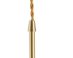 Lampa wisząca JUPITER  złota 30 cm ST-1737M