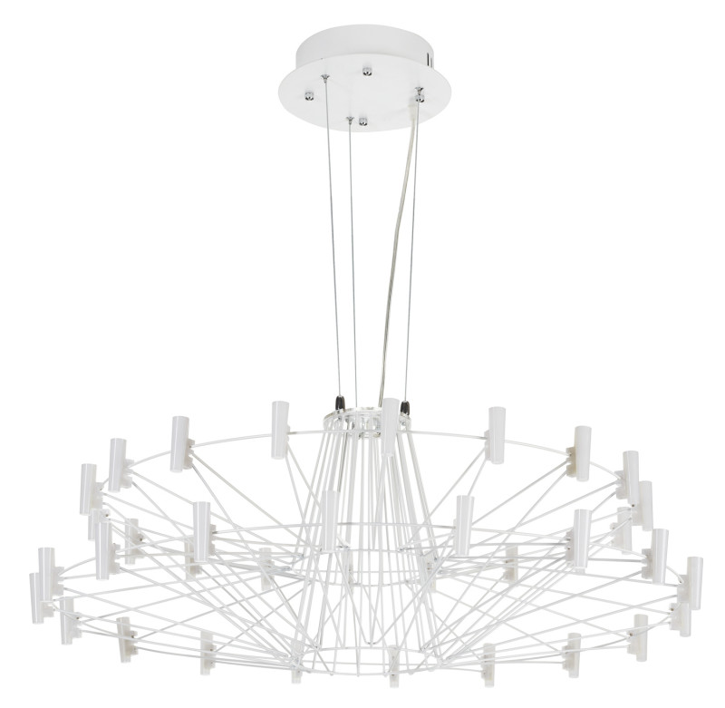 Lampa wisząca  S LED biała 90 cm ST-1644M