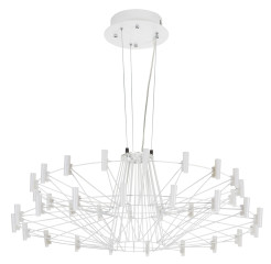 Lampa wisząca  S LED biała 90 cm ST-1644M