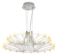 Lampa wisząca  S LED biała 90 cm ST-1644M