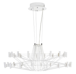 Lampa wisząca  S LED biała 90 cm ST-1644M