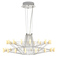 Lampa wisząca  S LED biała 90 cm ST-1644M