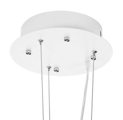 Lampa wisząca  S LED biała 90 cm ST-1644M