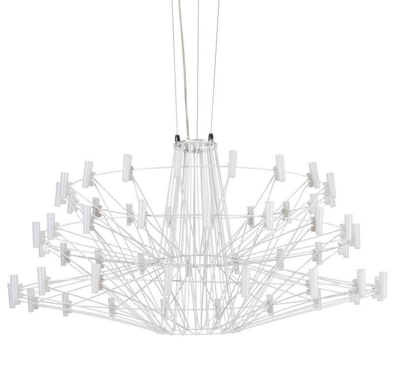Lampa wisząca  L biała 100 cm ST-1644L