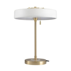 Lampa stołowa  biało - złota MT8872 white